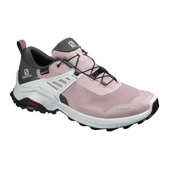 Salomon X RAISE GTX W - Ruzove Turistické Topánky Damske, S0223SK